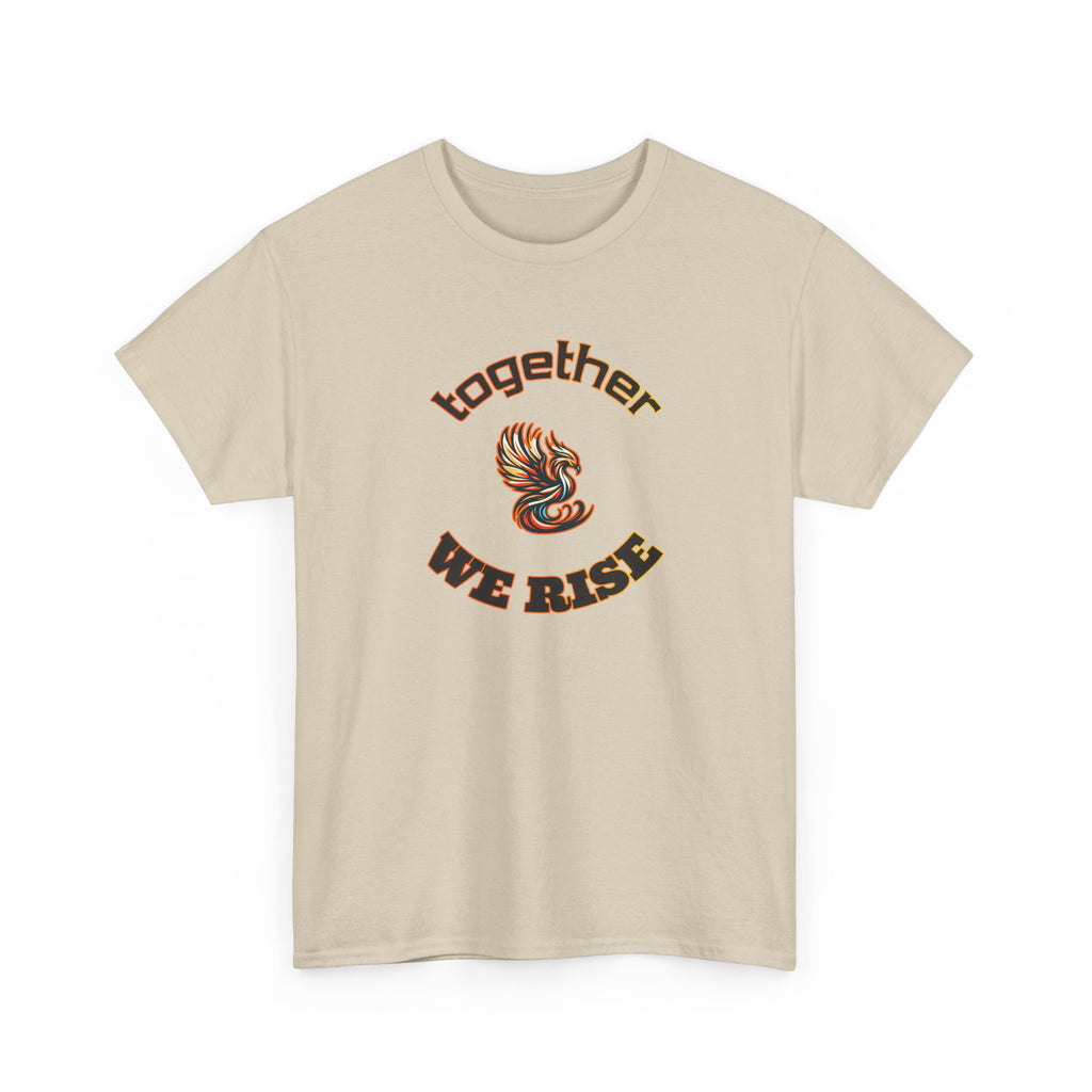 Together We Rise Phoenix Tee — Inspirational Community Pride T-Shirt