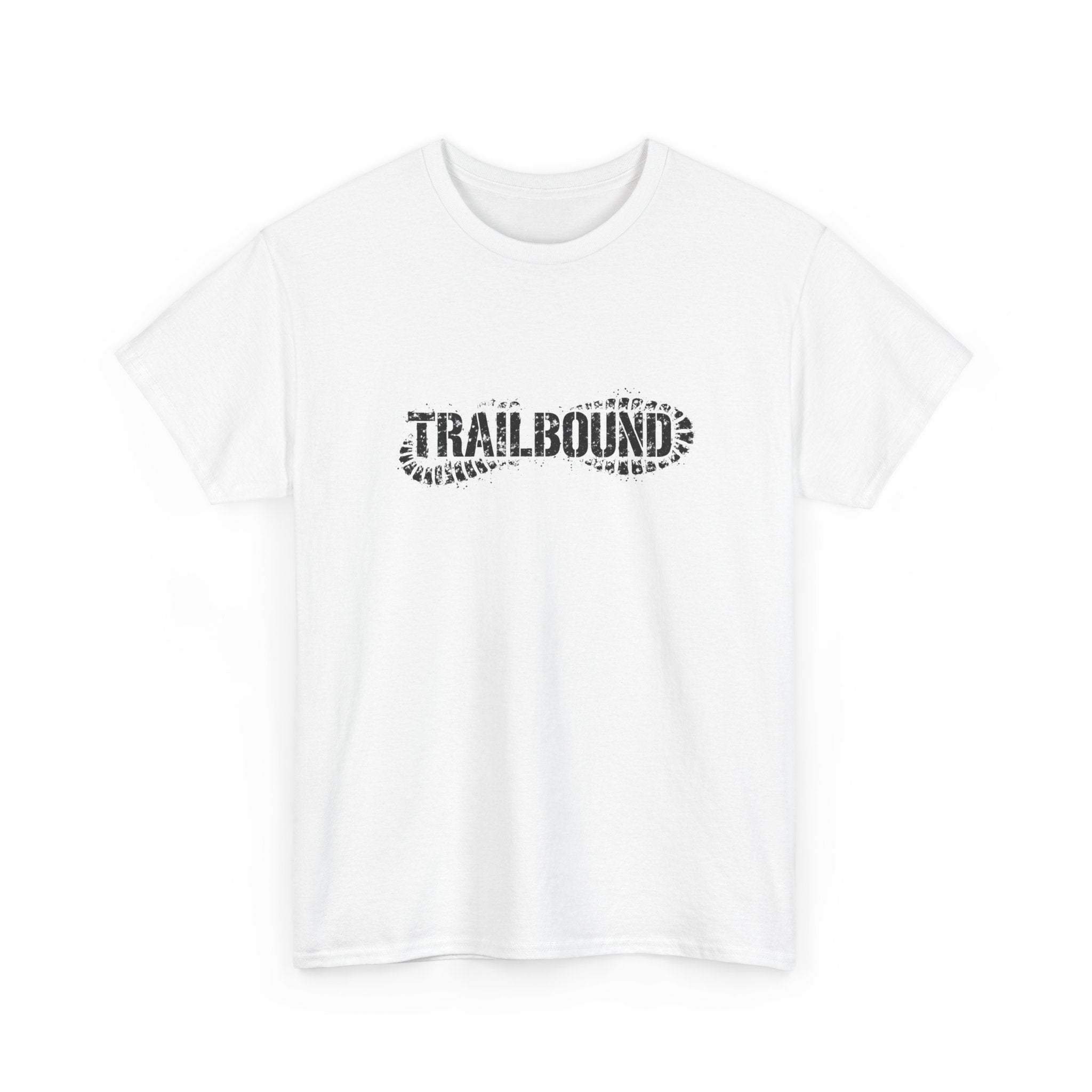 Trailbound T-Shirt — Outdoor Hiking Tee with Bootprint Logo