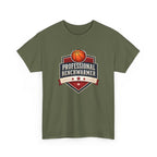 Professional Benchwarmer Basketball T-Shirt Funny Sports Graphic Tee