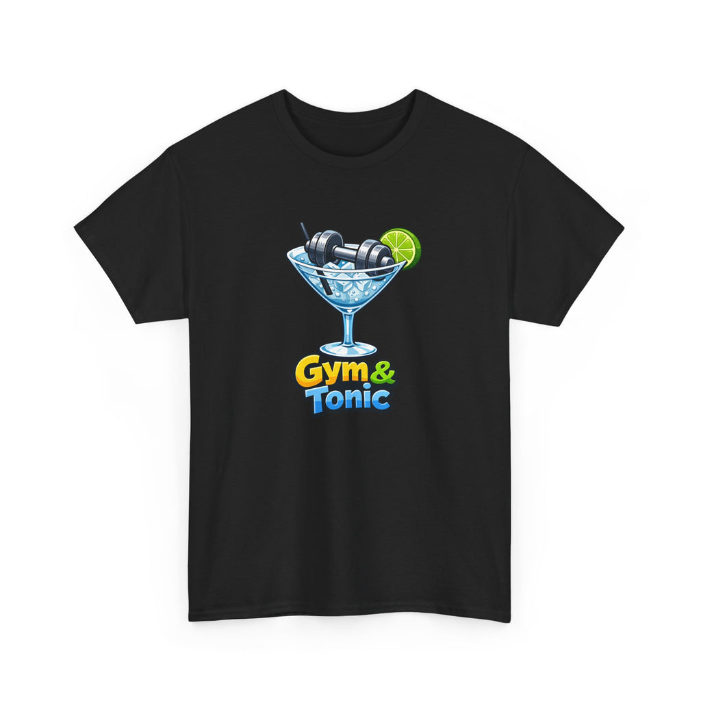 Gym & Tonic T-Shirt — Fitness Cocktail Graphic Tee