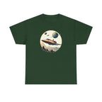 Retro Space T‑Shirt — Vintage Sci‑Fi Rocket Tee