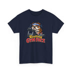 Resting Gym Face T-Shirt — Funny Bulldog Workout Tee