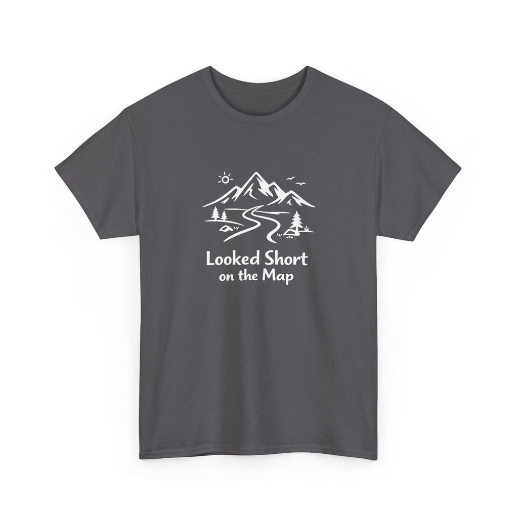 Looked Short on the Map Funny Mountain Hiking T-Shirt