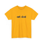 Cat Dad T‑Shirt — Minimalist Funny Cat Lover Tee