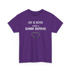 Life Is Better With a German Shepherd T-Shirt — Dog Lover Tee