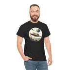 Retro Space T‑Shirt — Vintage Sci‑Fi Rocket Tee