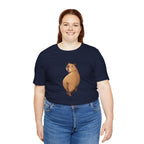 Capybara Lookover T‑Shirt — Funny Woodland Animal Tee