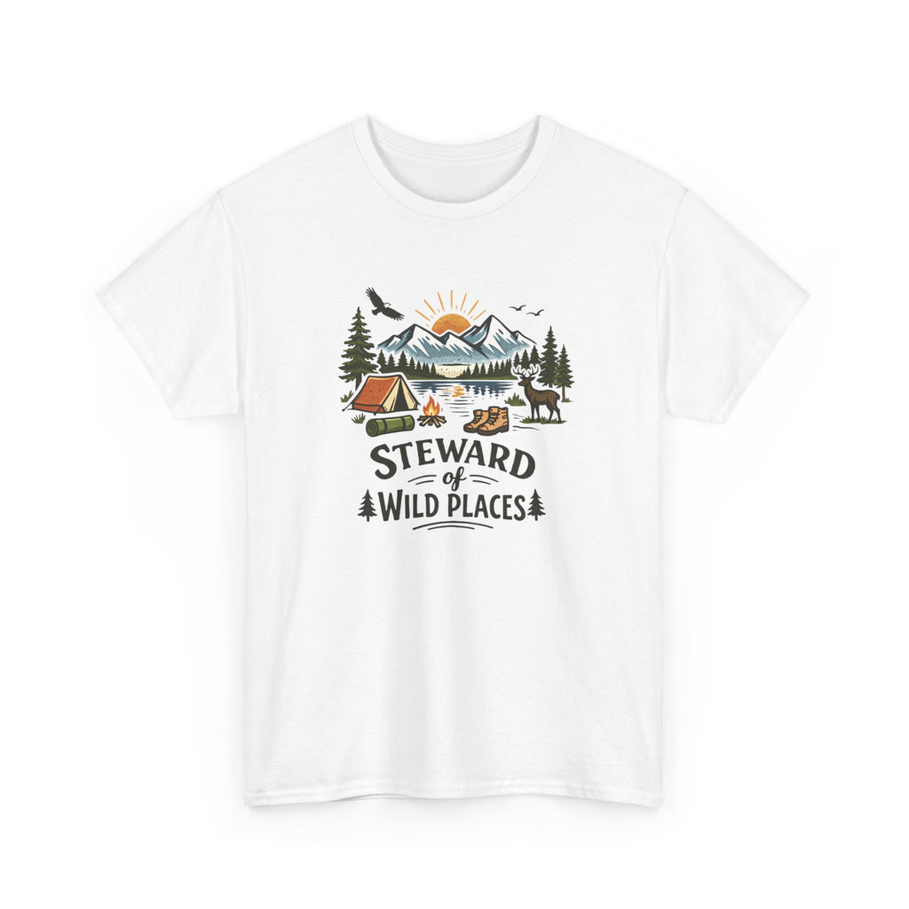 Steward of Wild Places Camping Graphic Tee