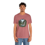 Nature Adventure T-Shirt — Mountain Waterfall Forest Graphic Tee