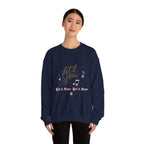 Let It Snow Sweatshirt — Holiday Crewneck with Music Notes
