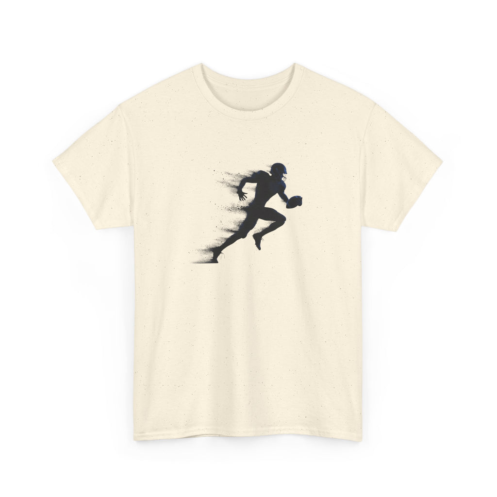 Football Silhouette T‑Shirt — American Football Athletic Graphic Tee