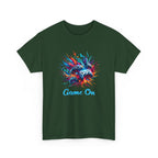 Gaming T-Shirt — 'Game On' Color Splash Controller Tee