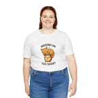 Weekend Are Too Short Cat T-Shirt — "Weekends Are Too Short" Cute Cat on Clock Tee
