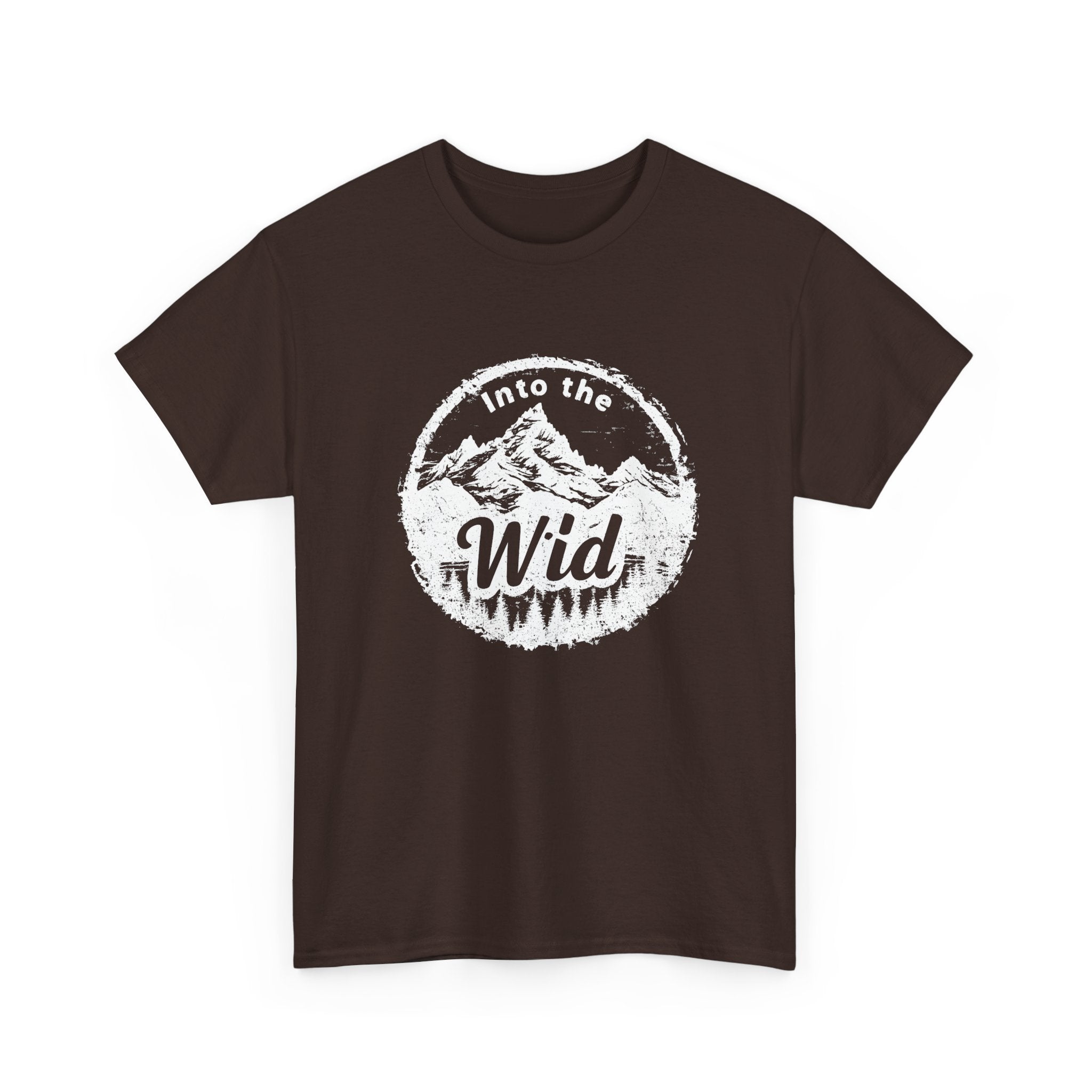 Into the Wild T-Shirt — Mountain Adventure Graphic Tee