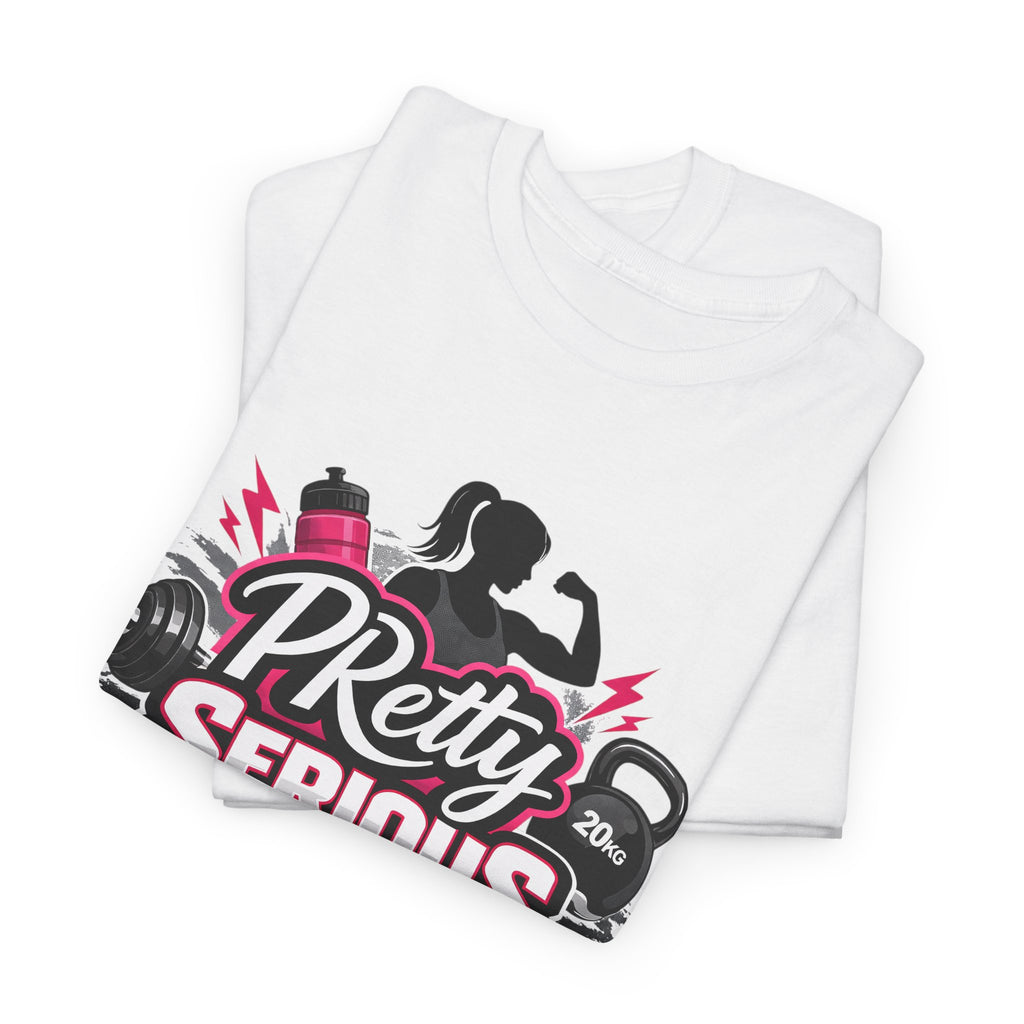 PRetty Serious Workout Tee Personal Record Gym Shirt
