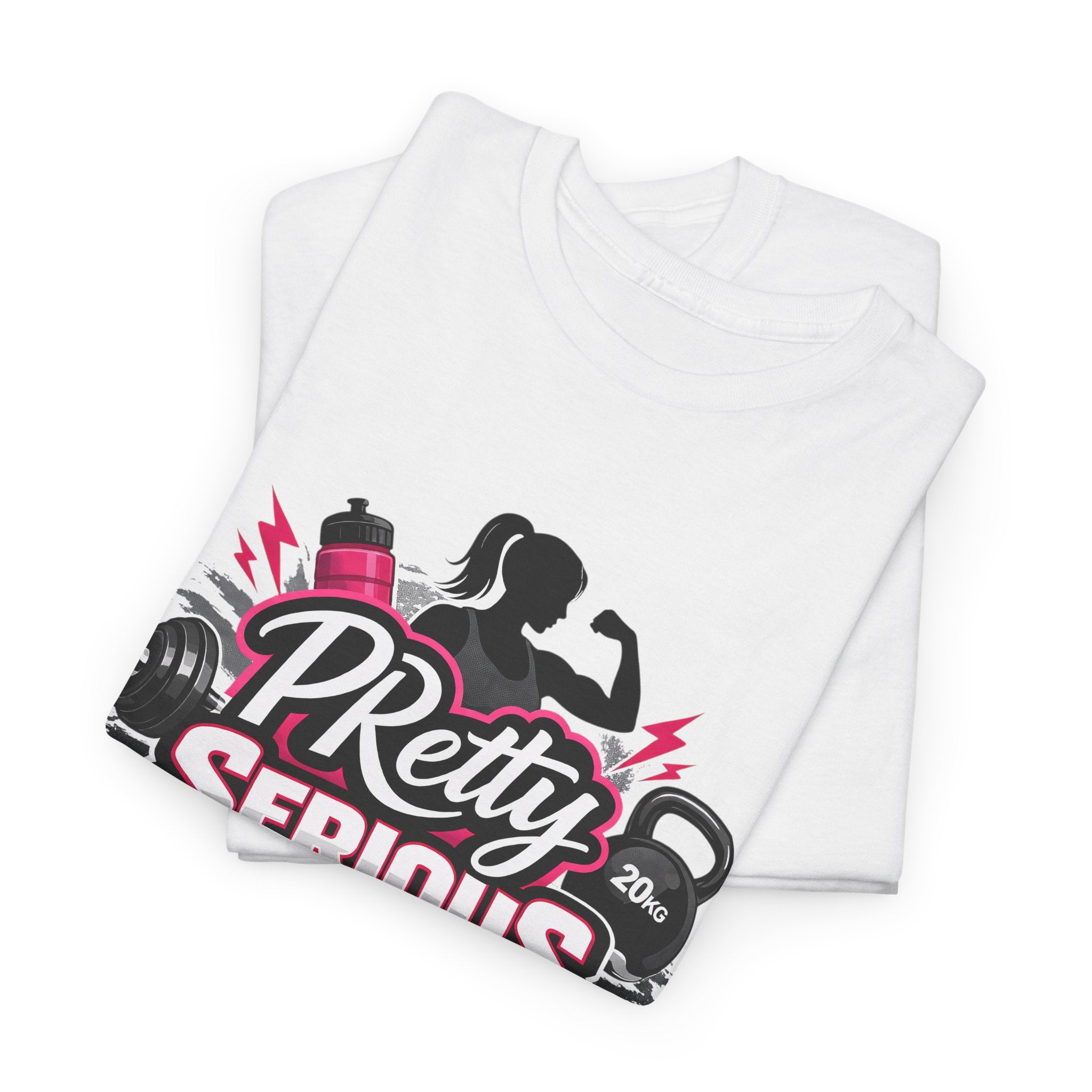 PRetty Serious Workout Tee Personal Record Gym Shirt