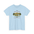 Fishing Camping T-Shirt — "The Great Outdoors: Adventure Awaits" Graphic Tee