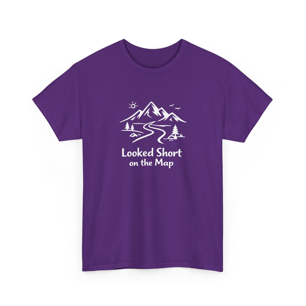 Looked Short on the Map Funny Mountain Hiking T-Shirt