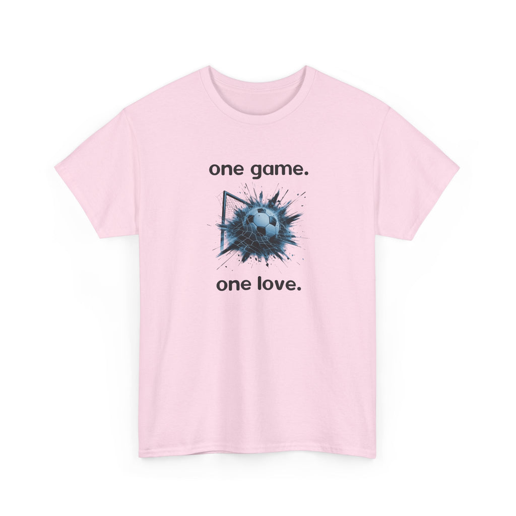 One Game. One Love. T-Shirt — Football Soccer Graphic Tee