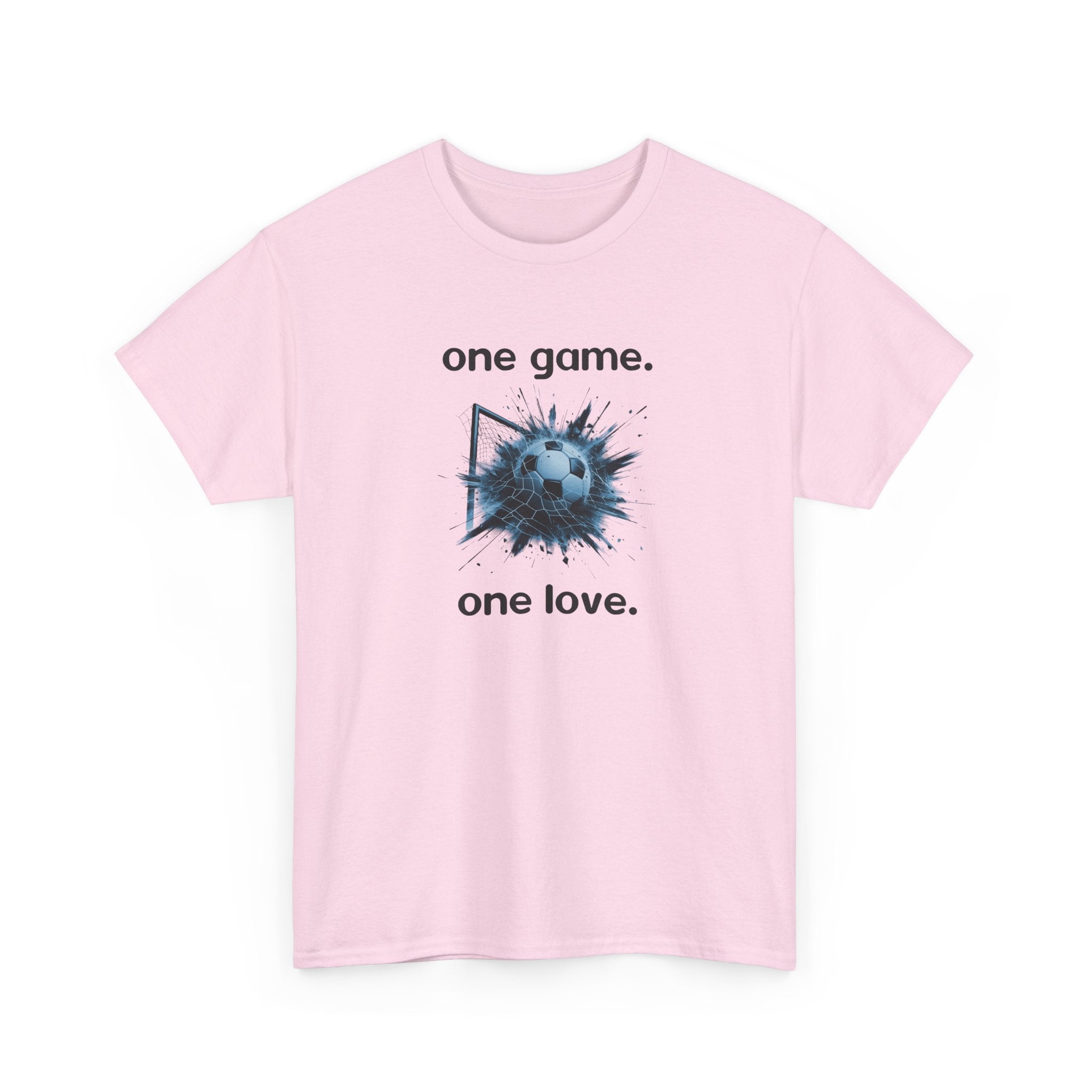 One Game. One Love. T-Shirt — Football Soccer Graphic Tee