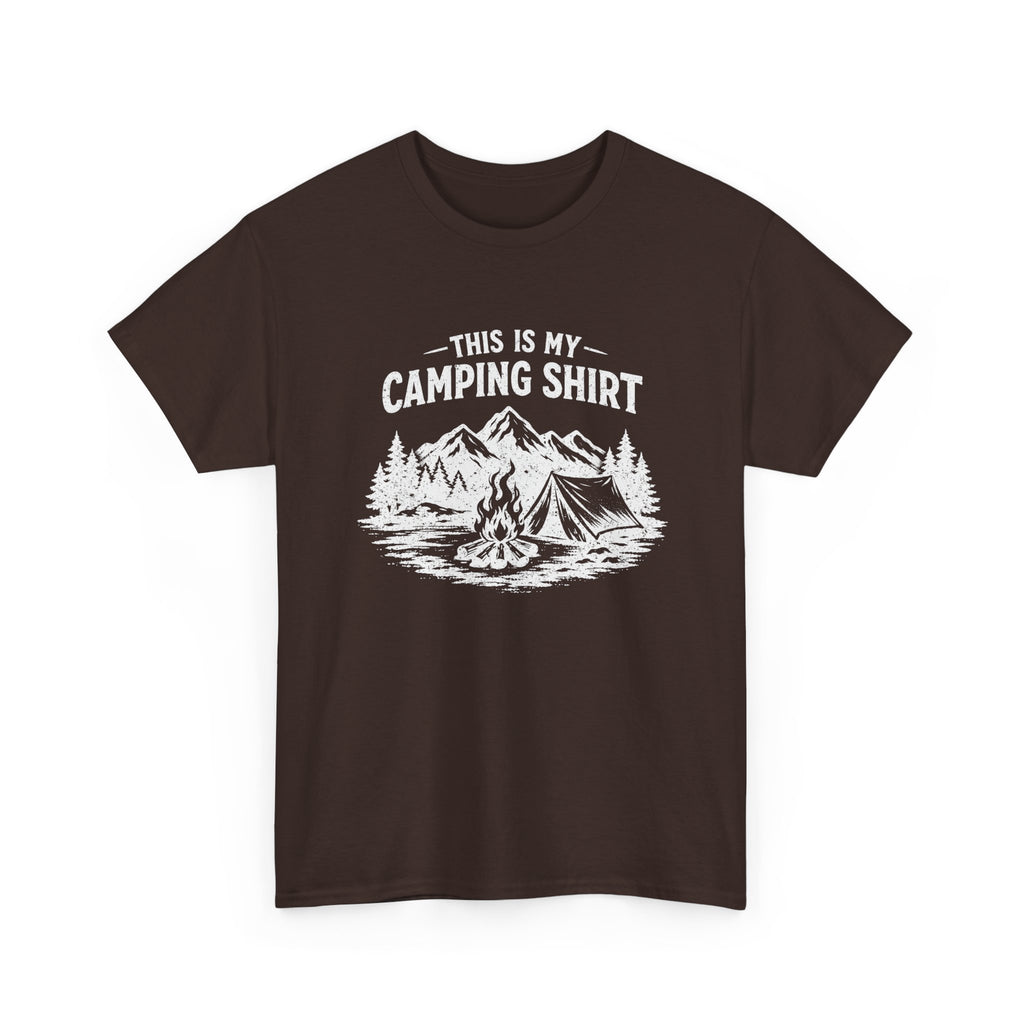 This Is My Camping Shirt - Graphic T‑Shirt for Campers & Outdoor Lovers