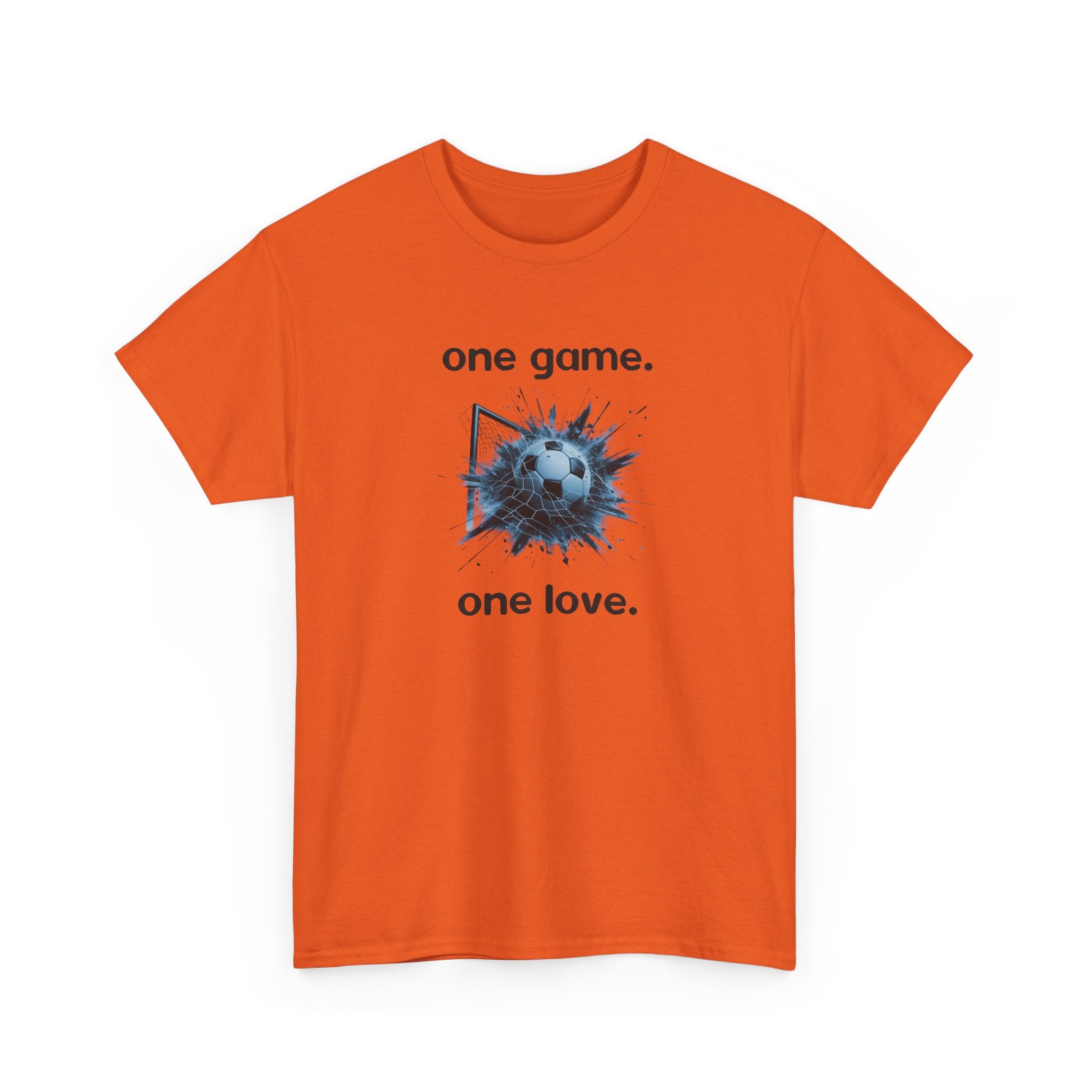 One Game. One Love. T-Shirt — Football Soccer Graphic Tee