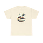 Retro Space T‑Shirt — Vintage Sci‑Fi Rocket Tee