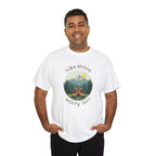 Hike More Worry Less T-Shirt — Nature Hiking Graphic Tee