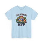 Funny Sports Fan Couch Potato 'Team Sedentary MVP' T-Shirt — Lazy Couch MVP Tee