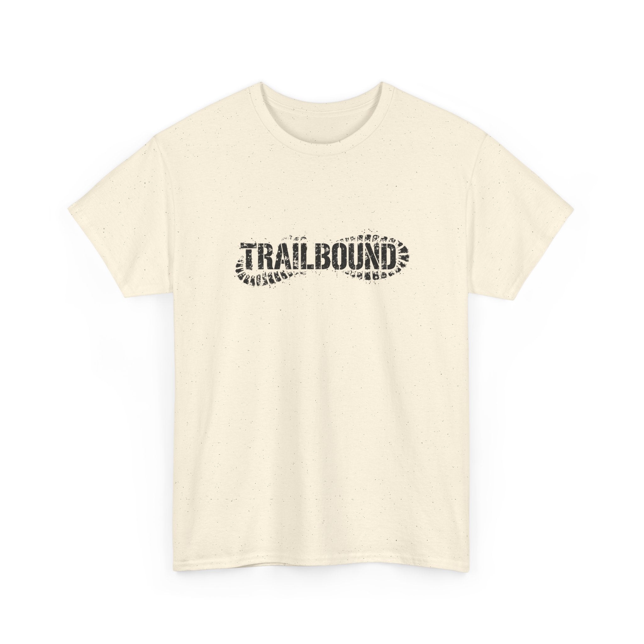 Trailbound T-Shirt — Outdoor Hiking Tee with Bootprint Logo