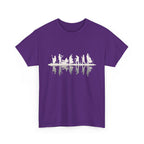 Music Band Silhouette Tee — Musicians Reflection T-Shirt