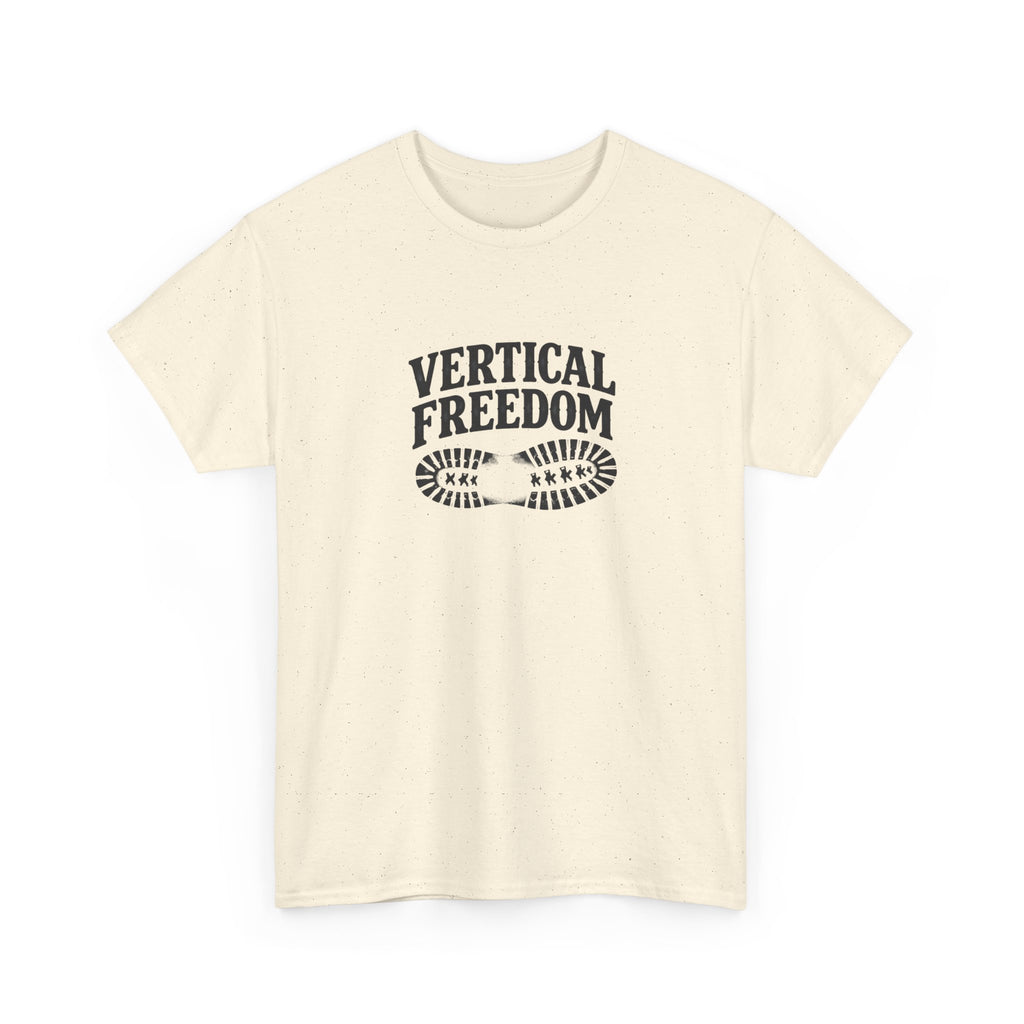 Vertical Freedom Outdoor Adventure Hiking Climbing Bootprint Tee