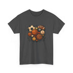 Sports Heart Graphic Tee — Basketball, Soccer & Baseball Love Shirt
