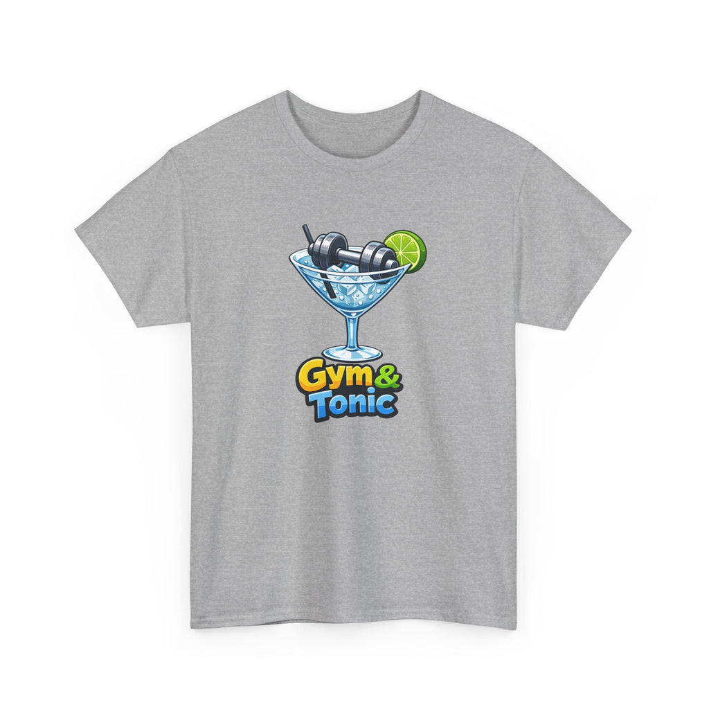 Gym & Tonic T-Shirt — Fitness Cocktail Graphic Tee