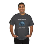One Game. One Love. T-Shirt — Football Soccer Graphic Tee