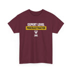 Expert Level Procrastinator T-Shirt