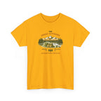 Fishing Camping T-Shirt — "The Great Outdoors: Adventure Awaits" Graphic Tee