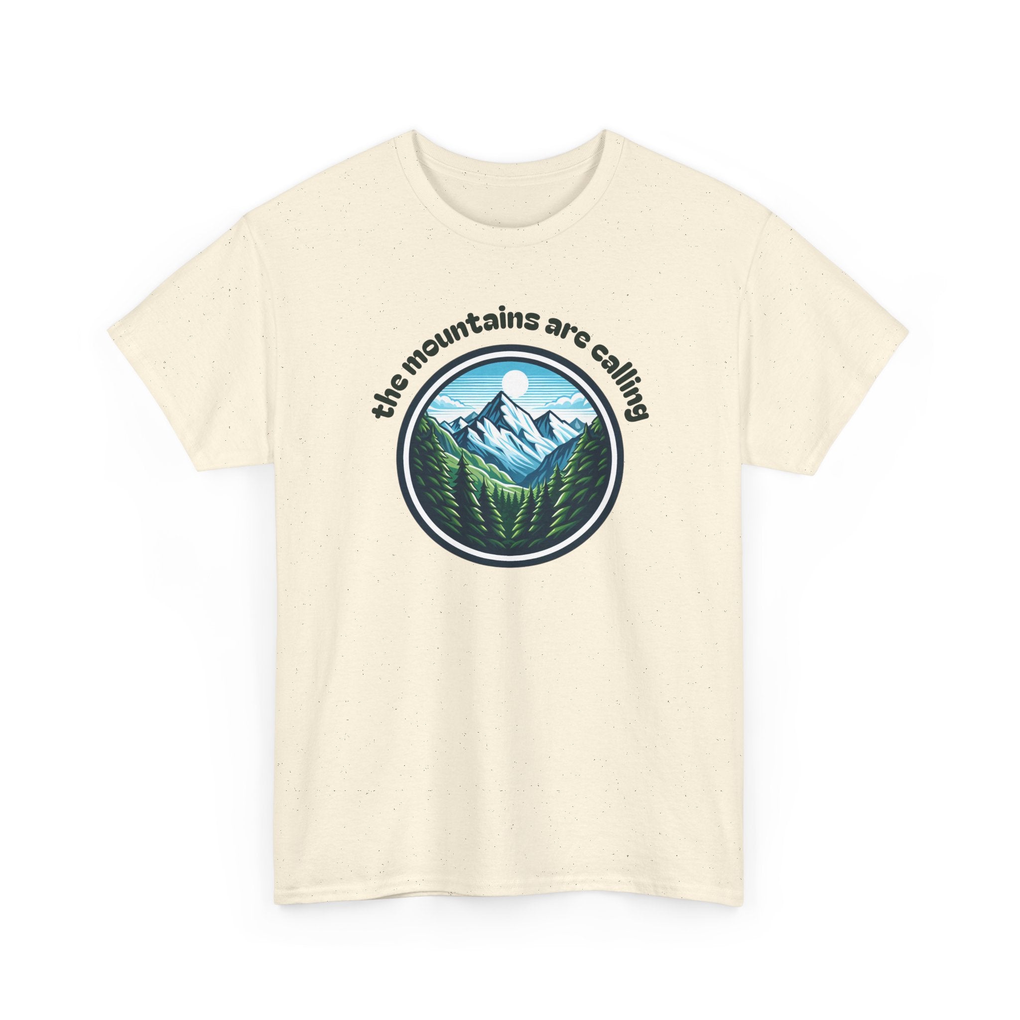 Mountains Are Calling T-Shirt — Scenic Hiking Graphic Tee