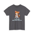 Kitten Soccer T‑Shirt - I Just Hope Both Teams Have Fun Funny Shirt For Soccer Fans
