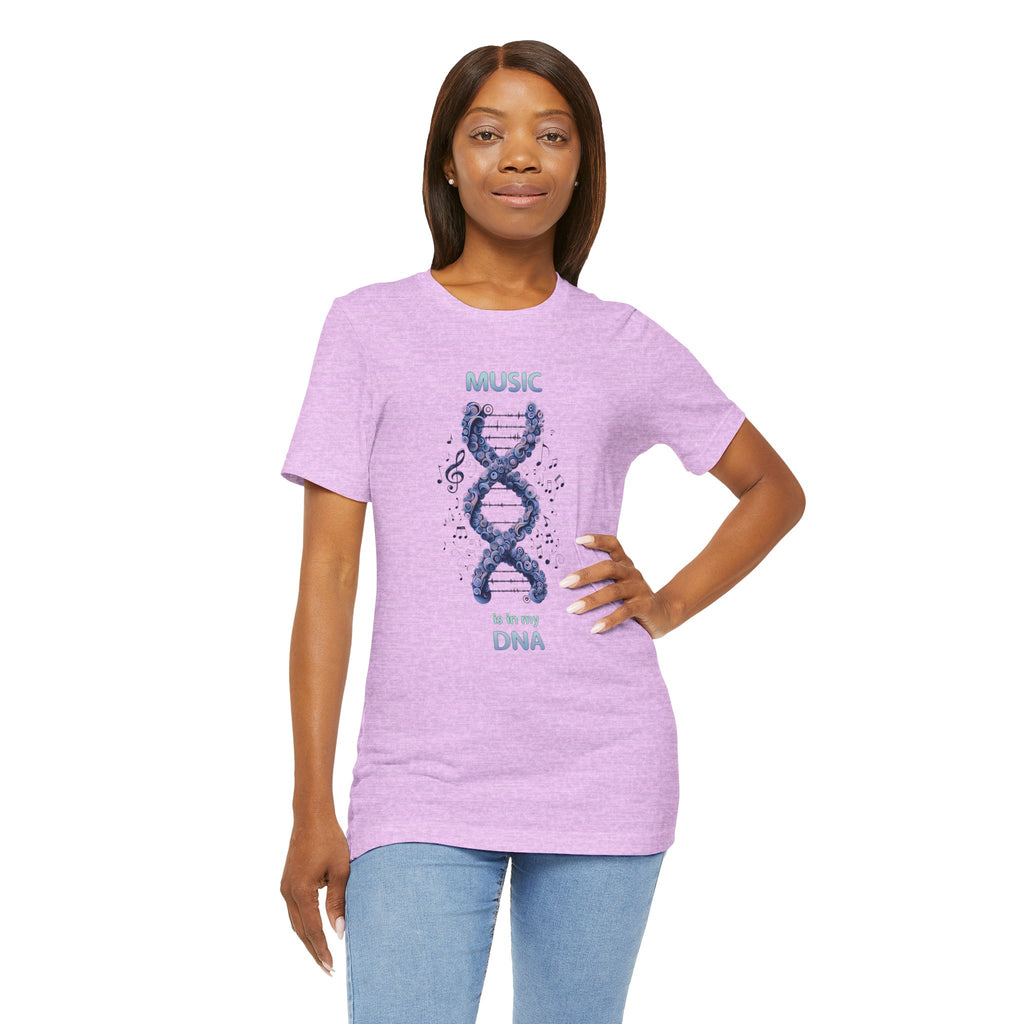 Music Is In My DNA T-Shirt — Music Lover Graphic Tee
