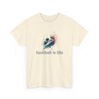 Football Is Life T-Shirt — Color Splash Soccer Ball Tee