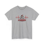 Cycling T‑Shirt — "This Is My Cardio" Bike Heartbeat Tee