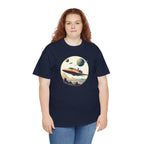Retro Space T‑Shirt — Vintage Sci‑Fi Rocket Tee