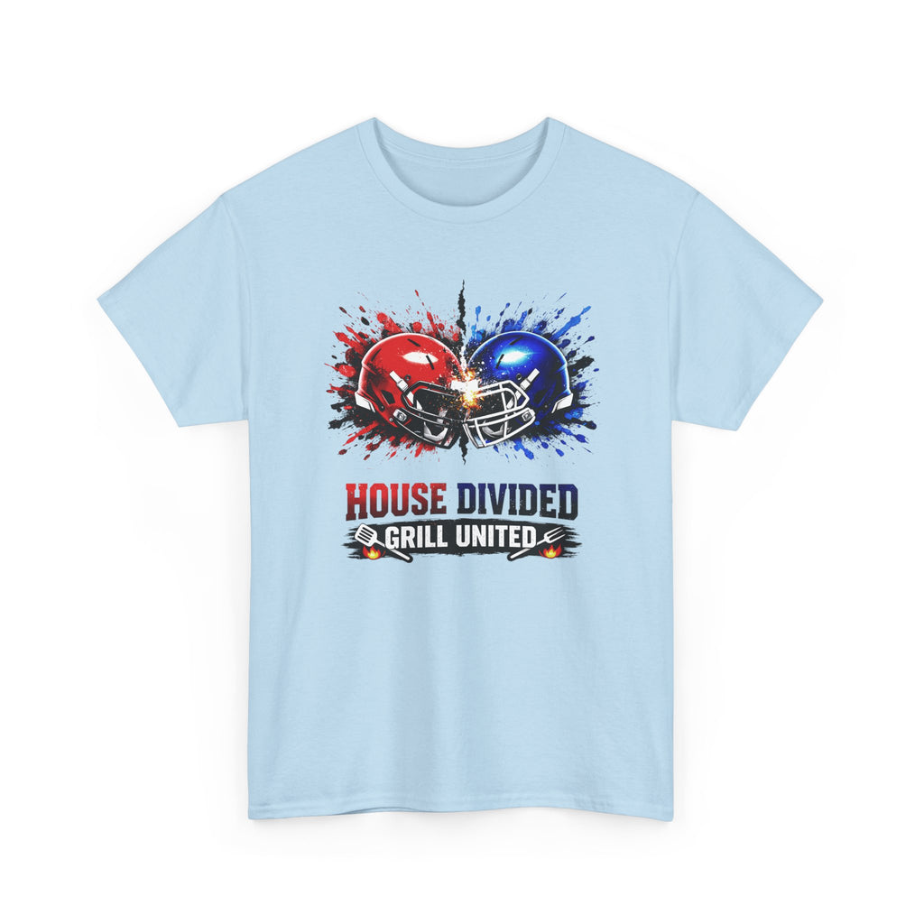 House Divided Football Tee — 'House Divided, Grill United' Rivalry T‑Shirt